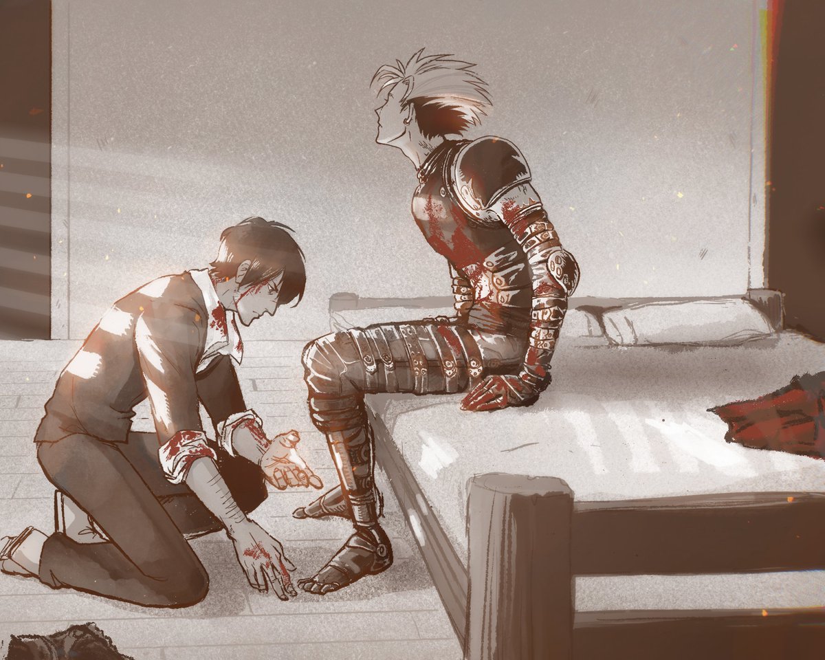 ✨ (@lacunalore) on Twitter photo Emerging from the shadows to share my art for the <a href="/vashwoodbigbang/">Vashwood Big Bang</a> event and @stygianindigo 's lovely Trigun fic, "The Sound of I Love You".
Link will be added below~ stay tuned! Emerging from the shadows to share my art for the <a href="/vashwoodbigbang/">Vashwood Big Bang</a> event and @stygianindigo 's lovely Trigun fic, "The Sound of I Love You".
Link will be added below~ stay tuned!