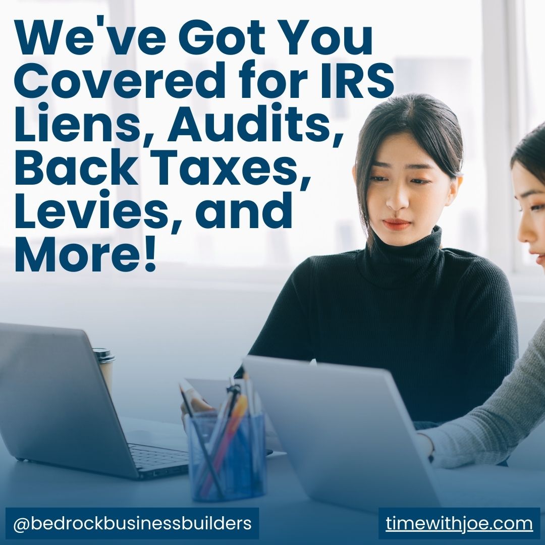 Your Shield Against Financial Storms! ☂️💼

IRS liens, audits, back taxes, levies—we've got you covered! Our expert team specializes in navigating tax complexities, ensuring your financial peace of mind. Let us be your fortress against IRS challenges.

#TaxDefense#IRSAssistance