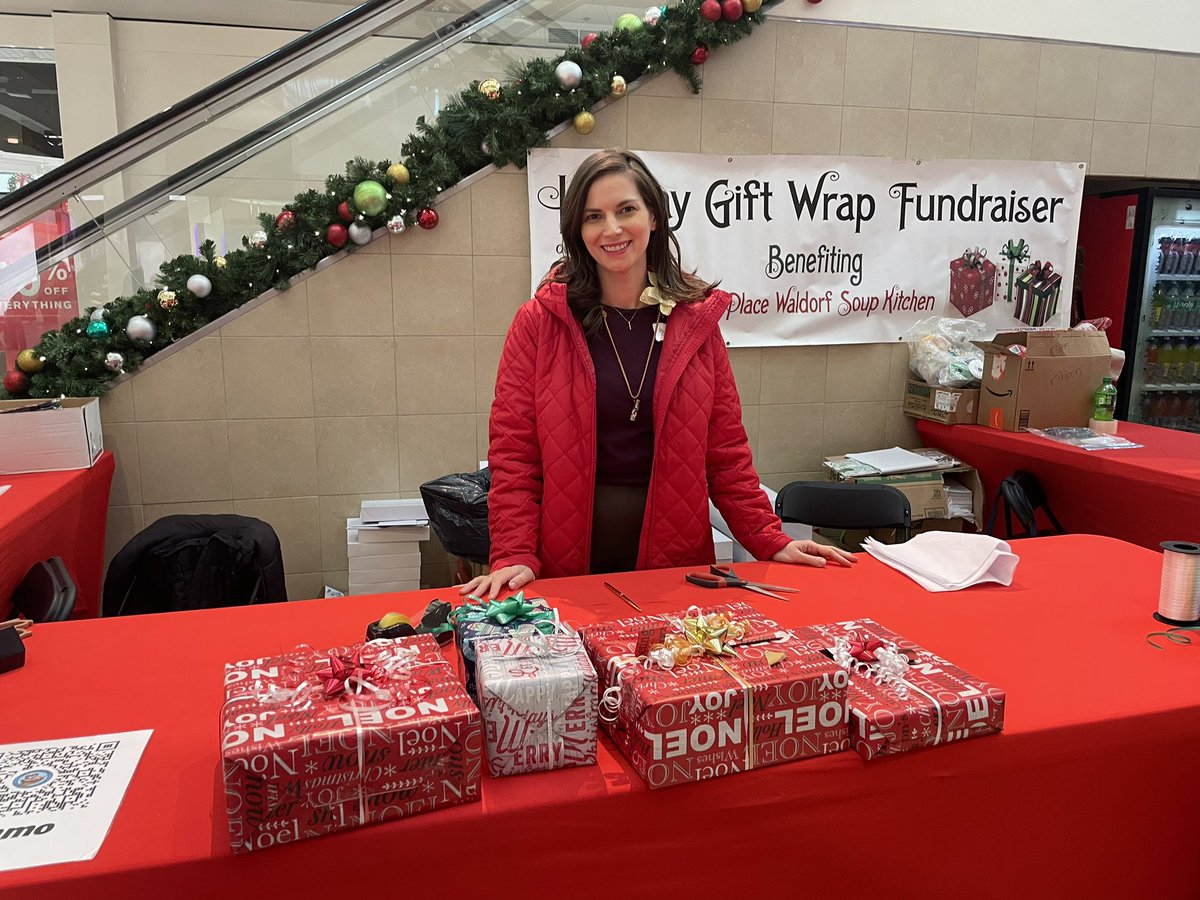 That’s a wrap for me but Our Place will be wrapping presents all weekend! Help out their holiday fundraiser (and yourself) by getting your gifts boxed up beautifully at the St. Charles Mall!