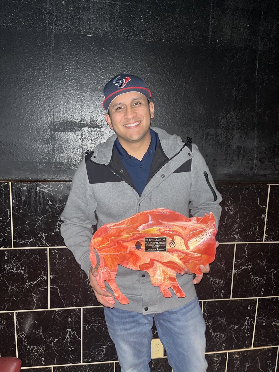 100thBSB's tweet photo. Fires Fifty #45: Life is more fun with great teammates.

The week culminated bittersweetly as we said goodbye to SSG Ivan Salazar, our CBRN NCO. We know that his next unit will be better off with him there. 

#toughasdiamonds
#diamondsupport https://t.co/KTHRsUJERr