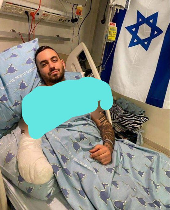 🇮🇱 An Israeli soldier lost an arm in Gaza…