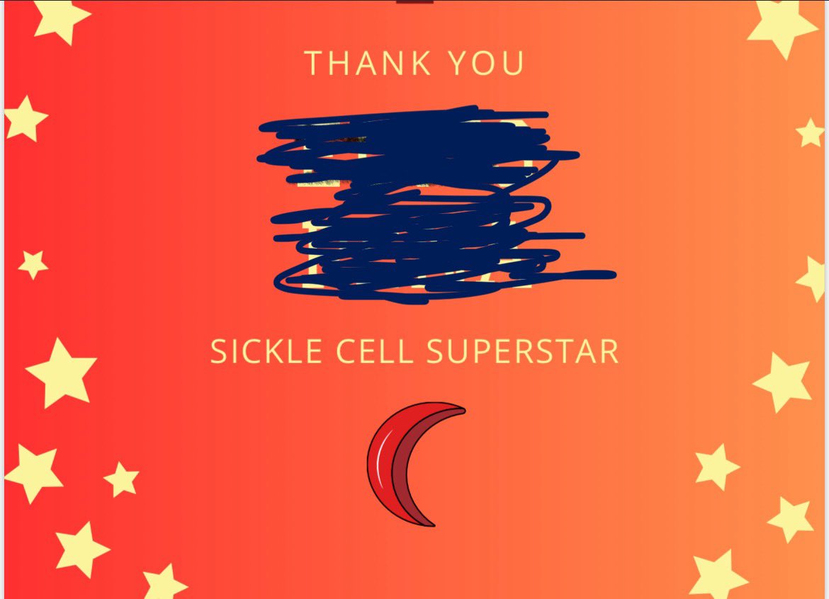 We sometimes focus a lot on and harp upon negative experiences , but it’s important to recognize people when they do good things

Excited to  implement a #SickleCellSuperStar program to recognize champions across the hospital when we or our patients recognize compassionate care