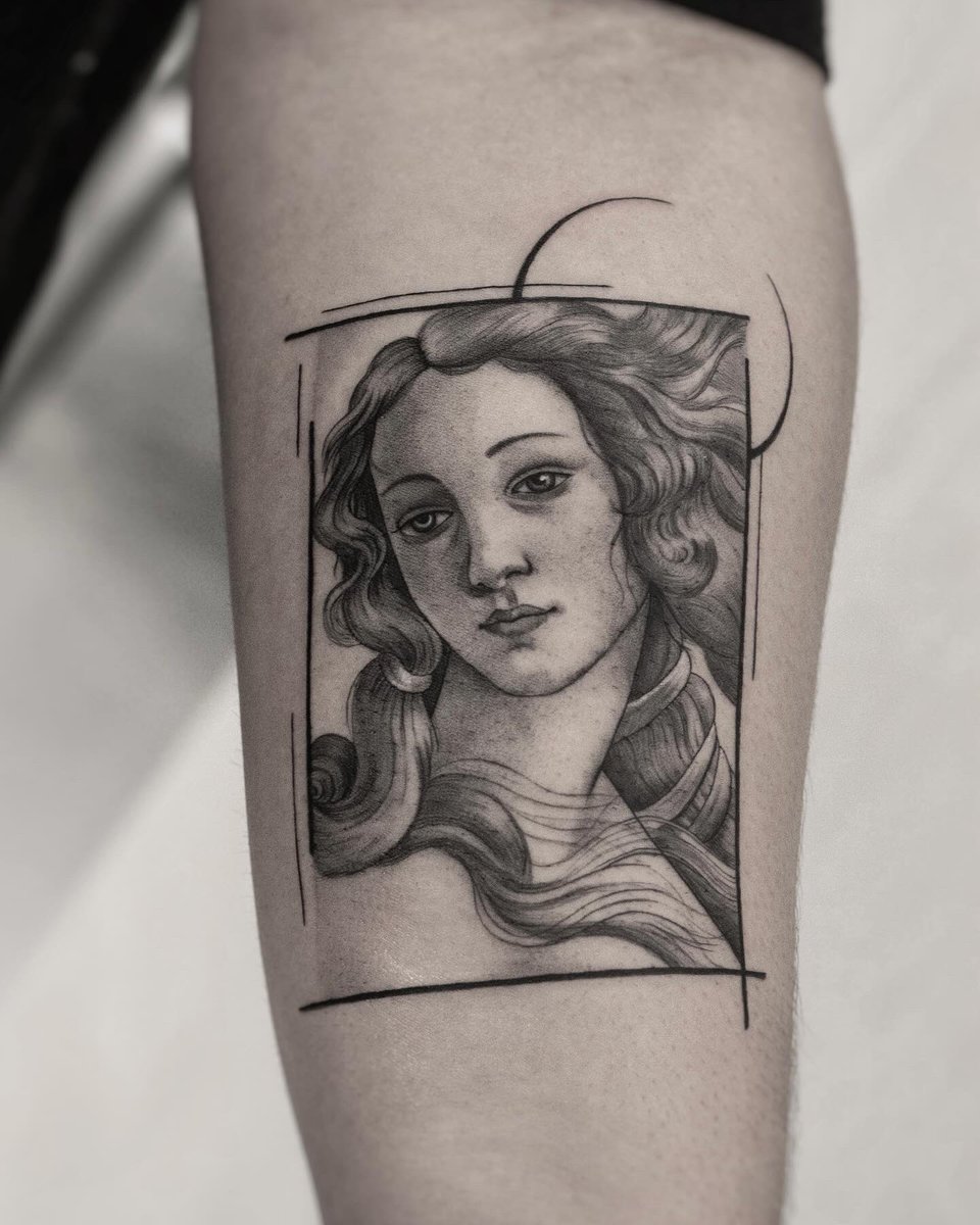 Venus de boticelli realizado en <a href="/PolTattooStudio/">PolTattooStudio</a>