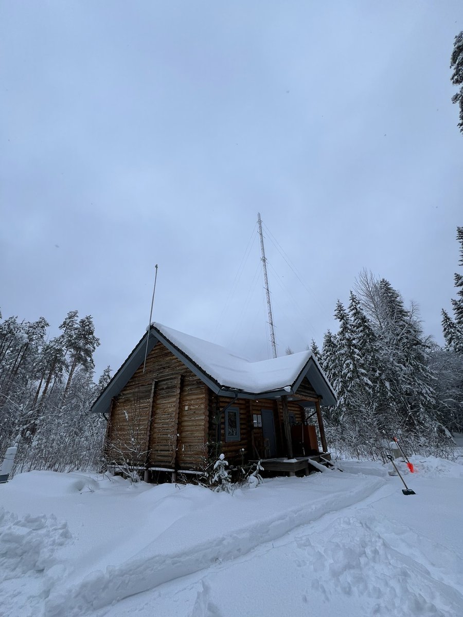 Digging walkways at the SMEAR Estonia station