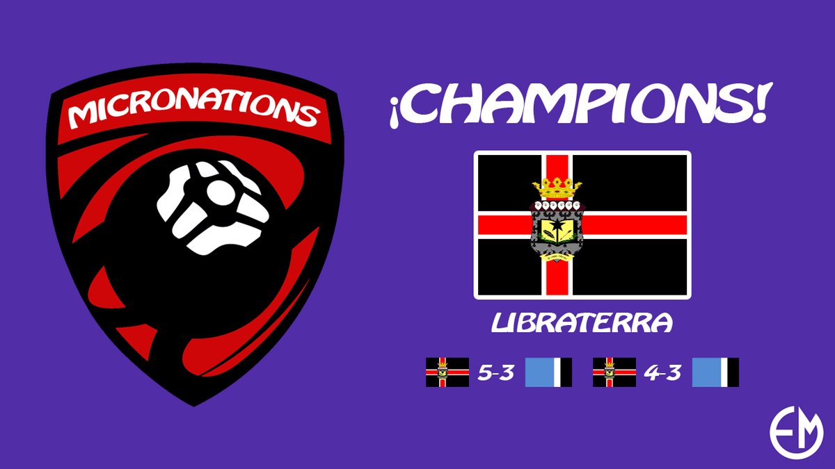¡LIBRATERRA WORLD CHAMPION IN ROCKET LEAGUE!

Congratulations on this historic moment that establishes you as the true masters of Rocket League! Your dedication, skill and teamwork have taken <a href="/gdlibraterra/">Gran Ducado de Libraterra</a> to the top of the world in this exciting tournament.
