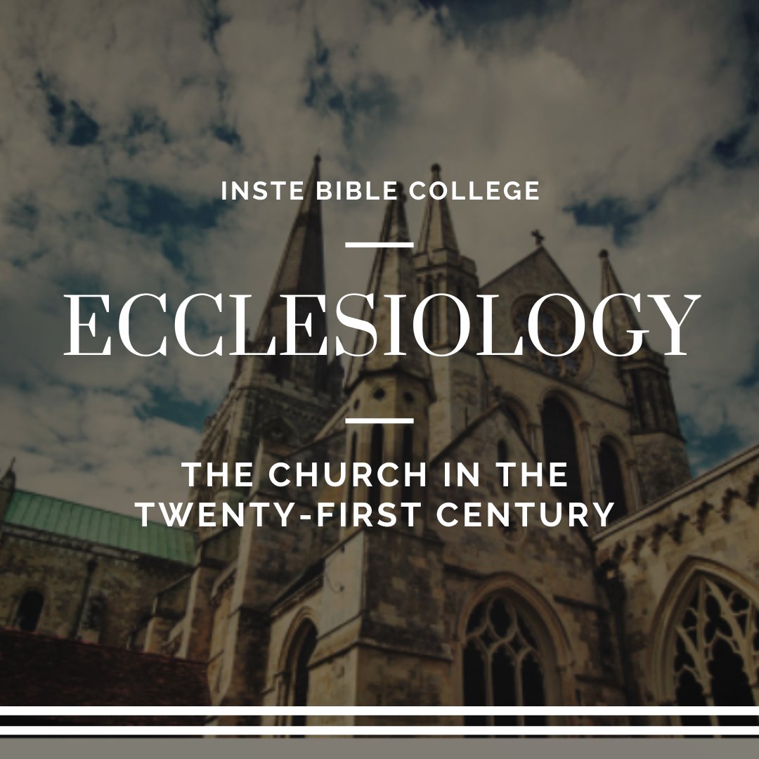 InsteGlobal's tweet image. THE202 ECCLESIOLOGY
The Church in the 21st Century

01|24|2024
Wednesday | 8PM Central
Facilitated by Mike Neville

inste.org