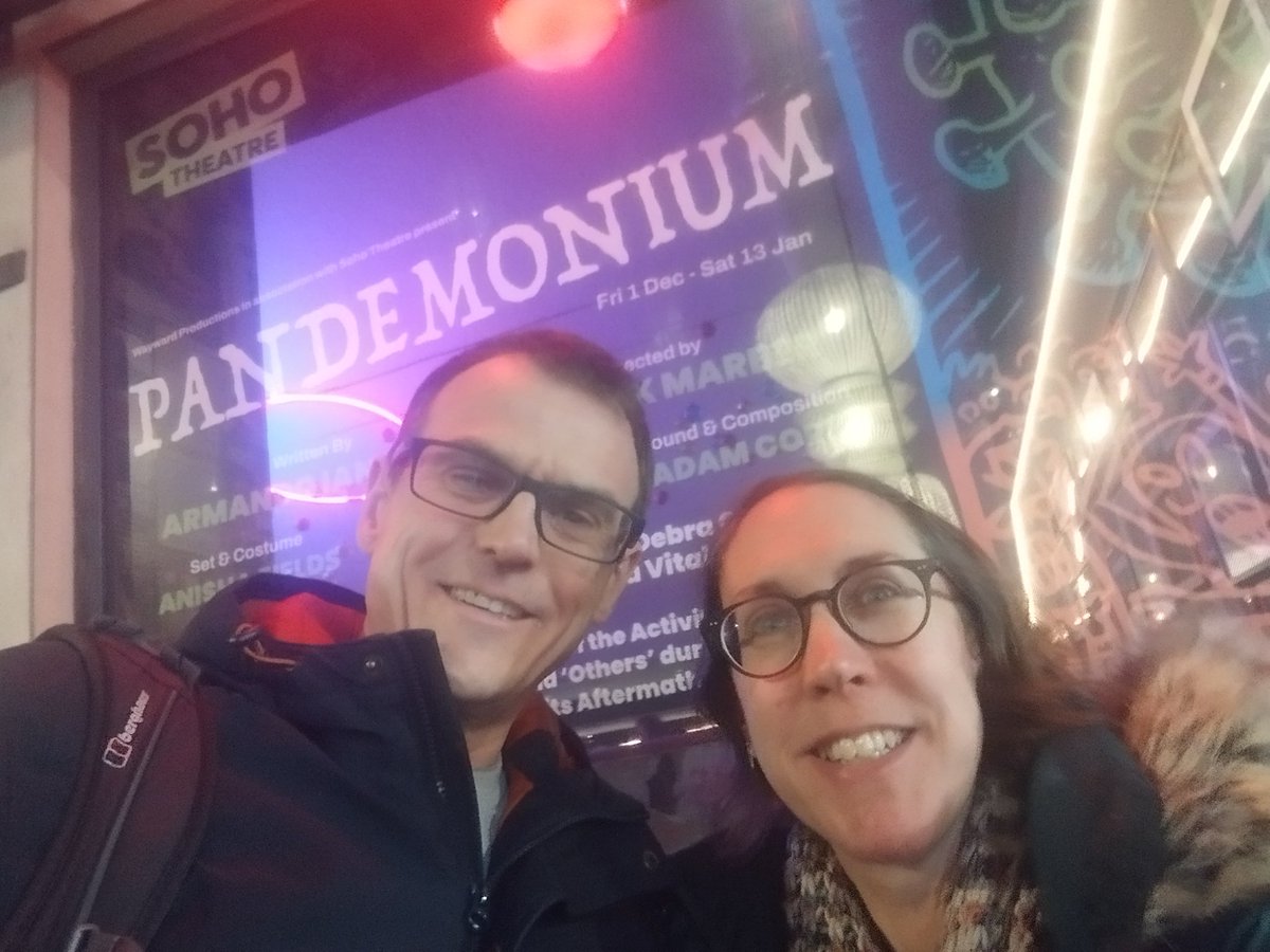 Stephen KT (@stephen_k_t) on Twitter photo Fantastic night at <a href="/Aiannucci/">Armando Iannucci</a> 's tradition faux-Jacobean pandemic Christmas show. Laughed until we spaffed. Fantastic night at <a href="/Aiannucci/">Armando Iannucci</a> 's tradition faux-Jacobean pandemic Christmas show. Laughed until we spaffed.
