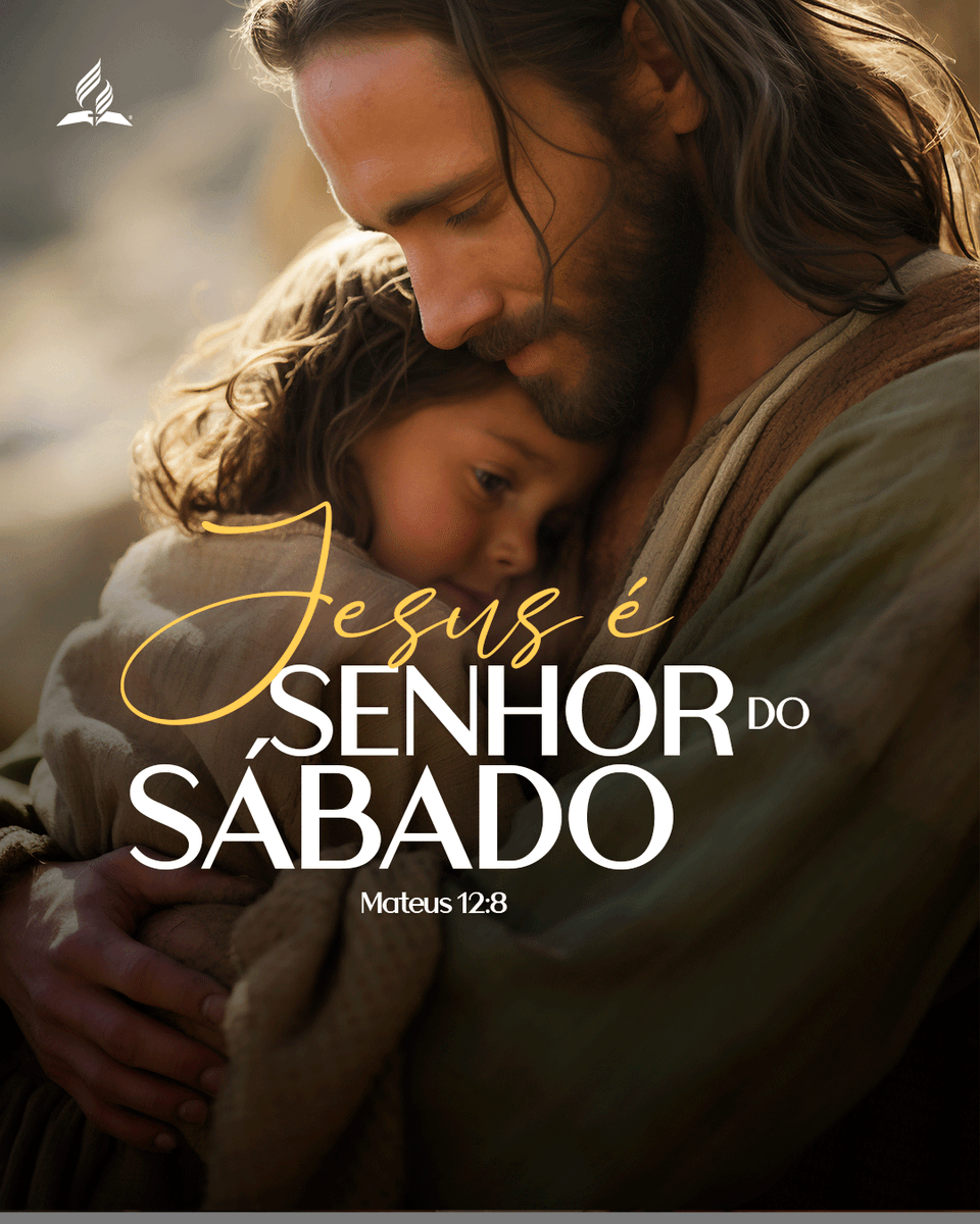 Aproveite o presente que o Senhor do Sábado nos concede. Tire esse dia para refletir no quanto o sábado representa. Salve para consultar quando precisar. 📖 E confira nossos outros post sobre o sábado. #FelizSábado 🌼