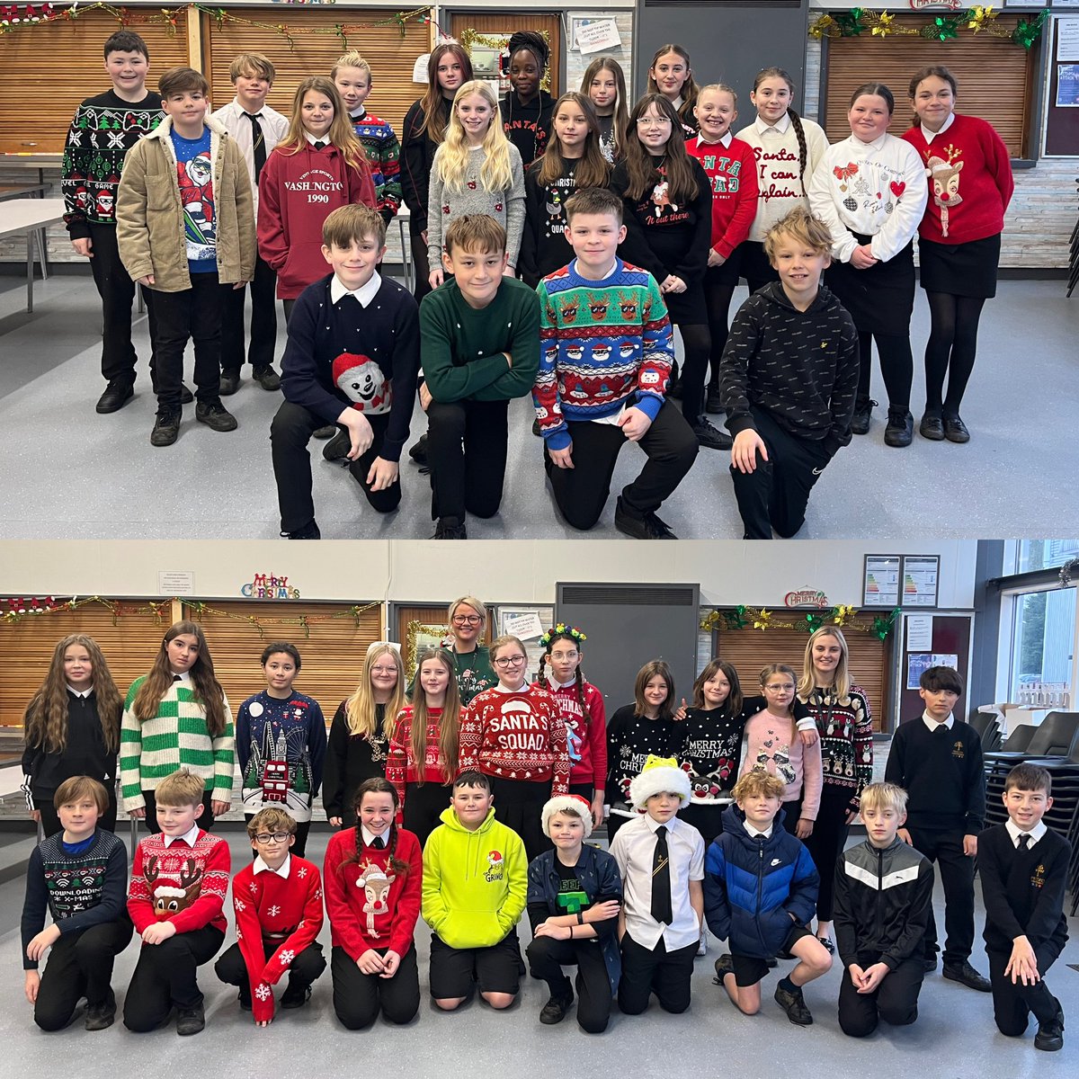 PencoedYear8's tweet image. This morning was the prefect opportunity to take some festive photographs… Amazing effort from you all!!!🎄❄️⛄️