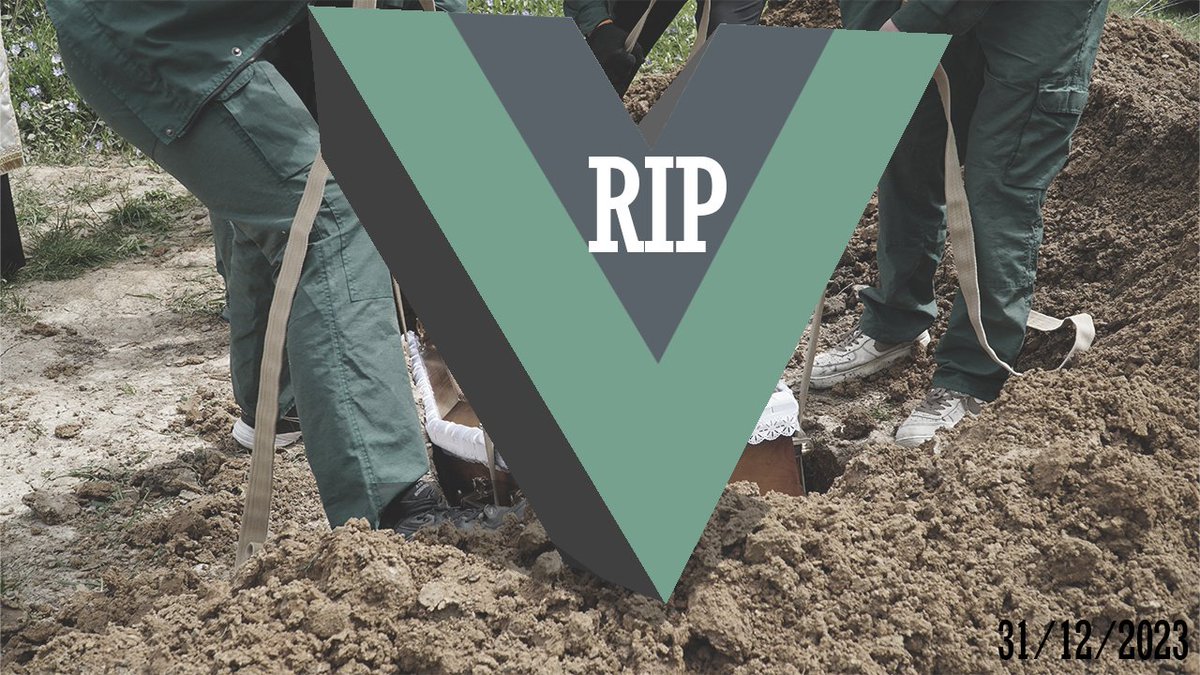 3lmnyorg's tweet image. Good bye #vuejs2