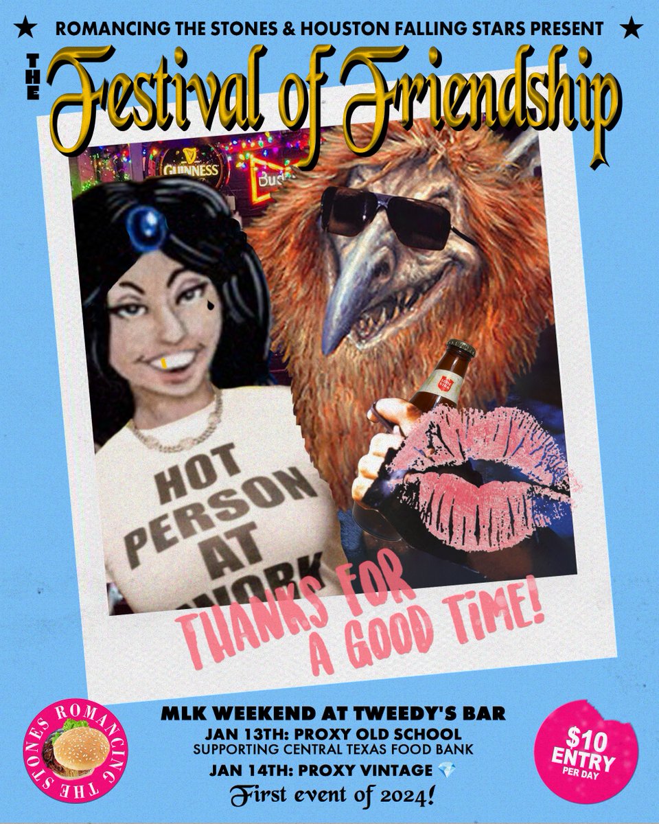 StonesVintage's tweet photo. We're kicking off 2024 on a high note: the Festival Of Friendship is back! Come play #vintagemtg and #oldschoolmtg in Austin on MLK weekend https://t.co/sTo66mmDNW