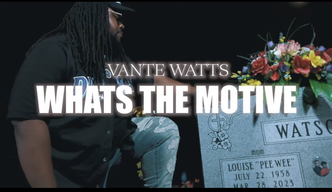 I told my mom I was going to have her in one of my music video but I never pictured this. “What’s The Motive” Music Video is out now!

youtu.be/us-VELAh7gE?si…

#VanteWatts #PeeWeeSon #WhatsTheMotive #musicvideo #RnB #Singer #singersongwriter #Hiphop #Trap #music #DMV #SC #NC