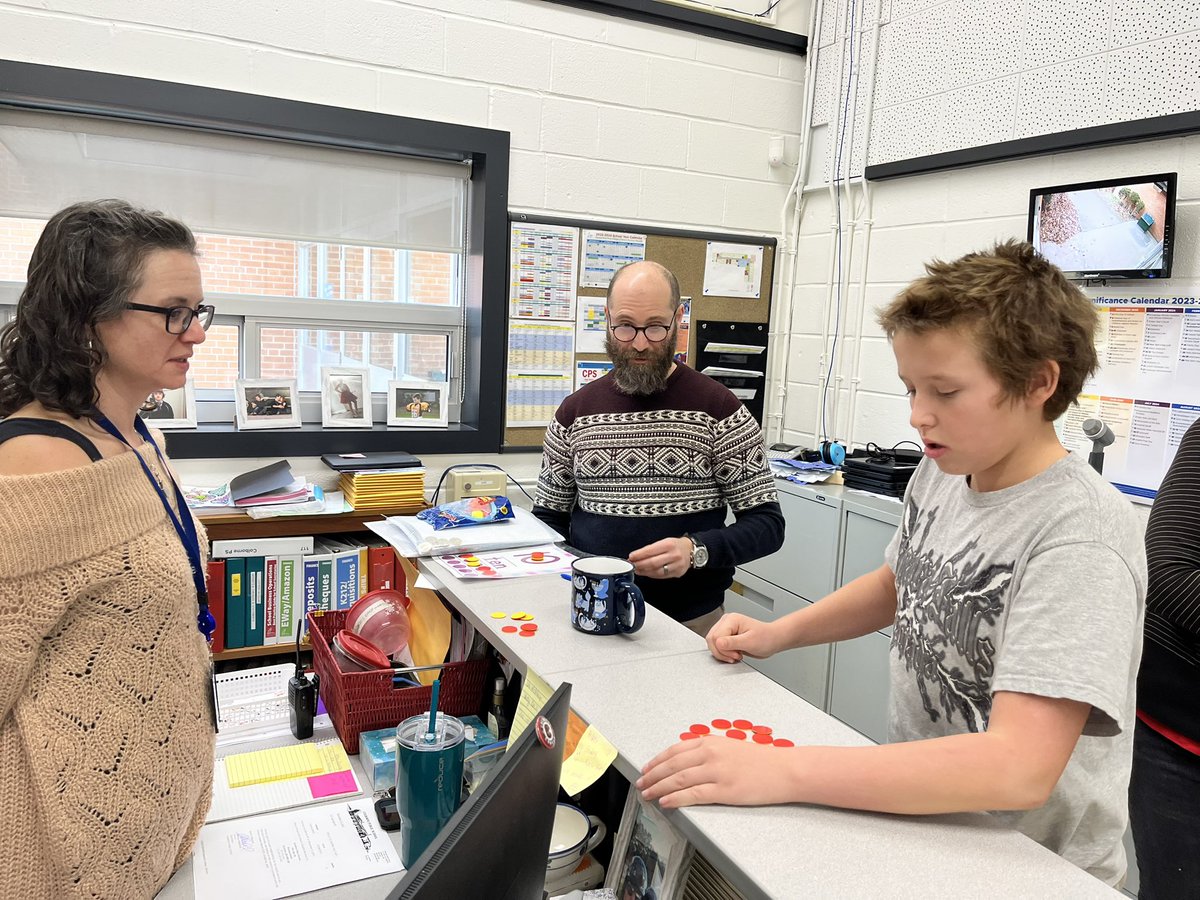 ColborneSchool's tweet image. Mr. Ernst taught us how to play the game of Dreidel and the history behind it. Happy last day of Hanukkah.