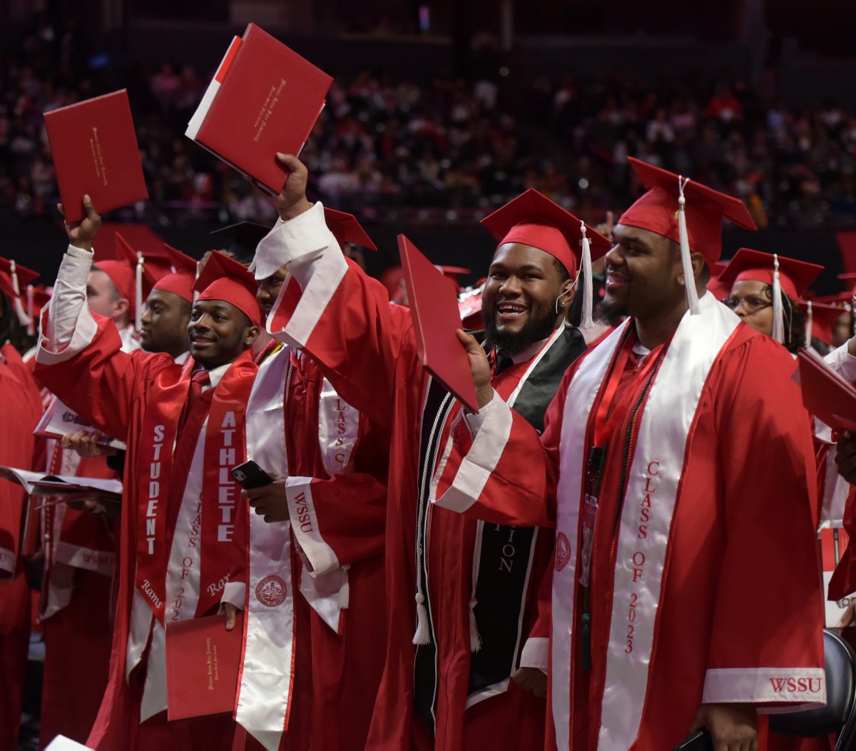 Photo gallery from @WSSURAMS 2023 fall commencement. tinyurl.com/45bdyp7z via @JournalNow #wssu23 #HBCU