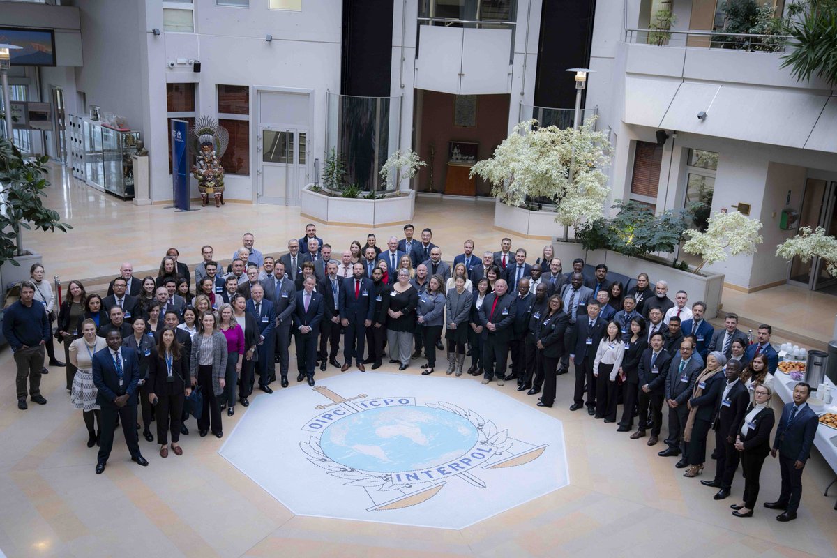 The 34th INTERPOL Wildlife Working Group Meeting just concluded- 100 participants & a newly elected board ! Birds, reptiles, eels, zoonotic diseases and the use of digital forensics were few of the many wildlife law enforcement issues on the agenda #wildlifecrime #lawenforcement