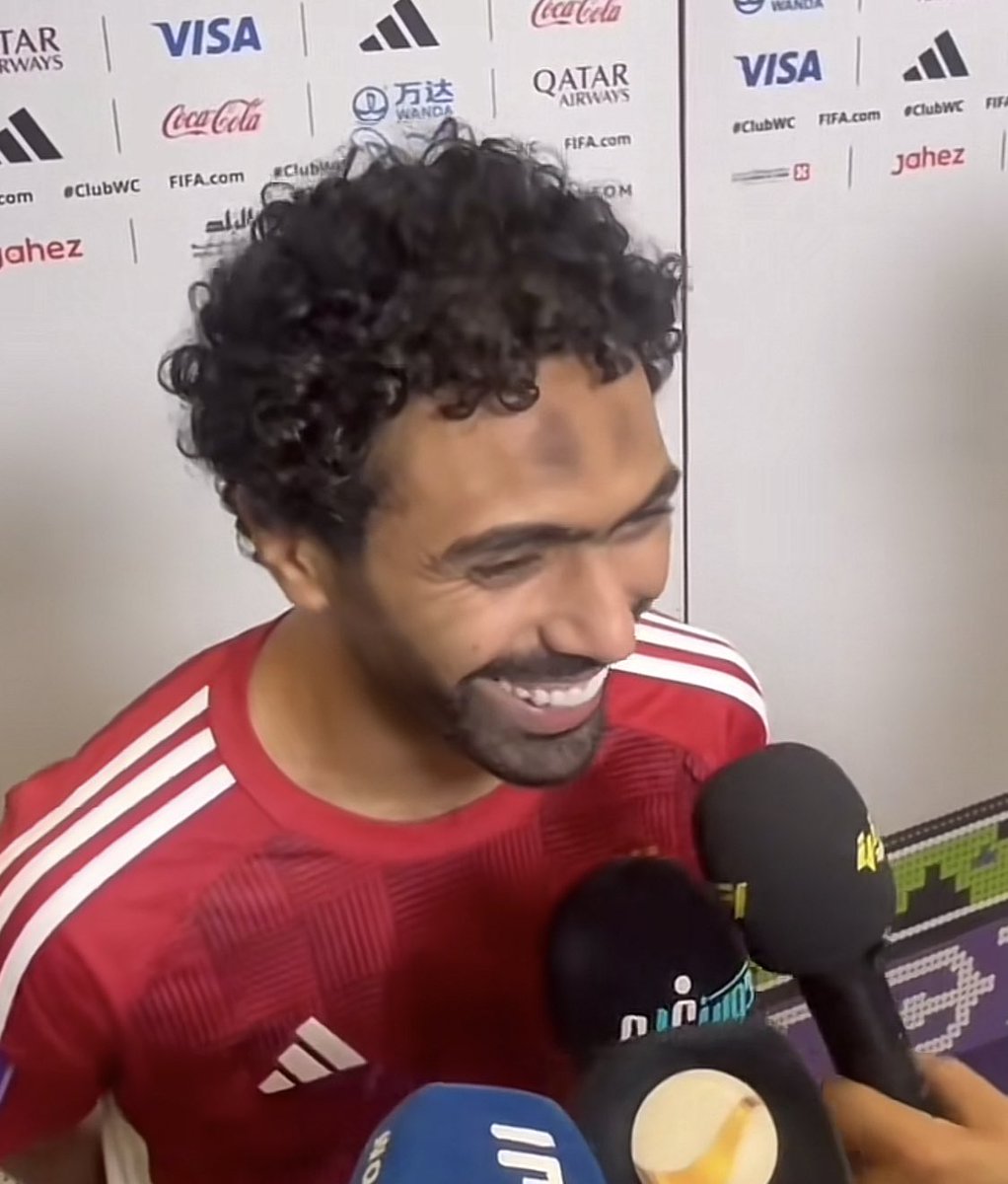 🚨Hussein Al-Shahat:

Celebrating like Cristiano? Do you like Cristiano?

"Naturally, who doesn't like Cristiano?"