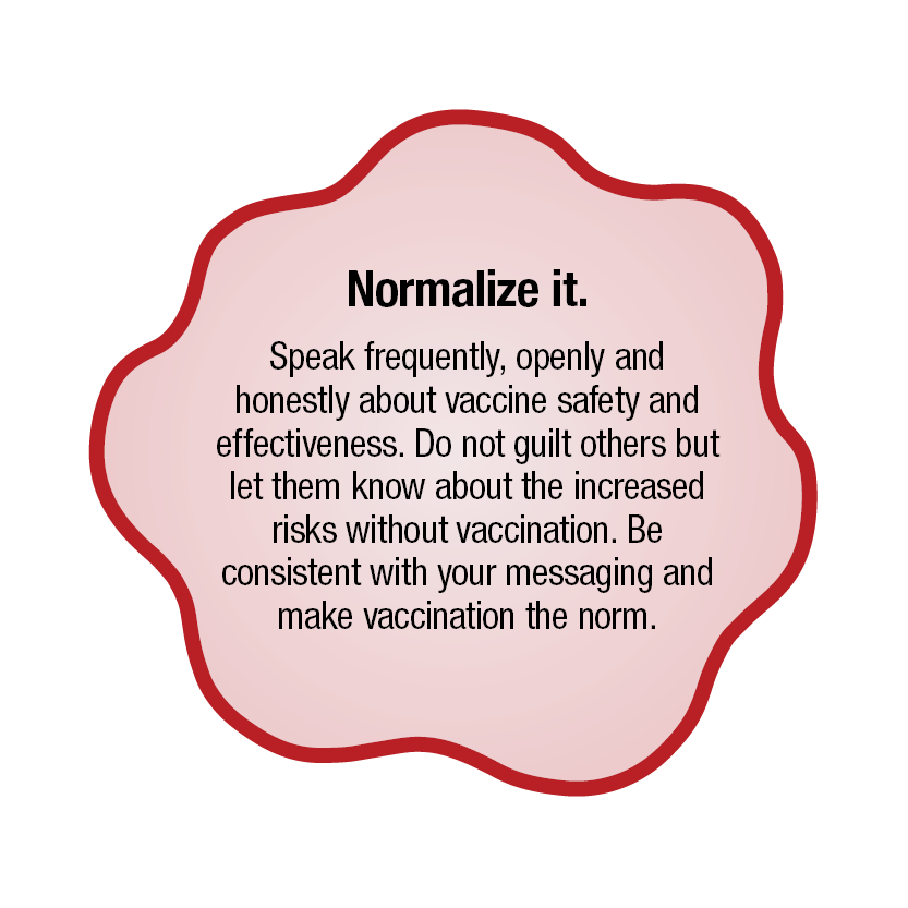 Nurses play an important role in helping to tackle vaccine hesitancy. Nurses can speak frequently, openly &amp; honestly about vaccine safety, efficacy &amp; the value to your health by staying up to date with immunizations. tinyurl.com/mr3w8y5x #NursngKnows