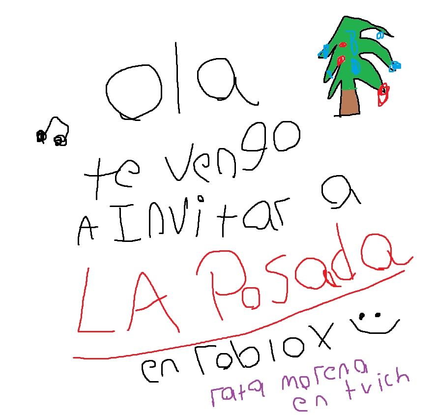HOLA, si no tienes nada que hacer hoy, te invito a la gran posada navideña del canal, estan todos invitados, será en roblox y habra mucho perreo 🥵🔥