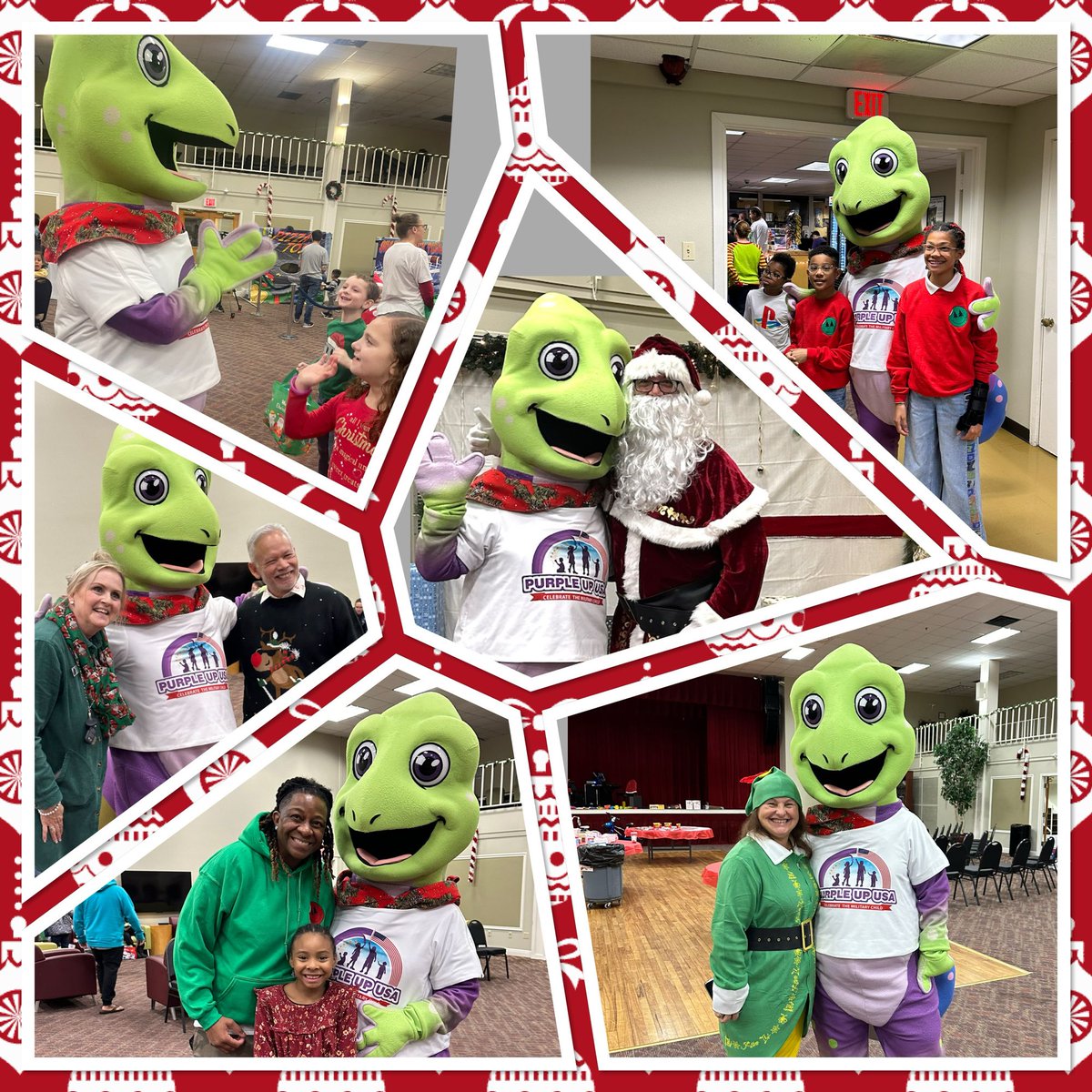 CAMO was invited to the All is Calm..All is Bright Holiday Event on JBSA Lackland and had a wonderful time celebrating the military children!