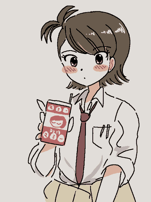 「何かを持っている 牛乳パック」のTwitter画像/イラスト(新着)