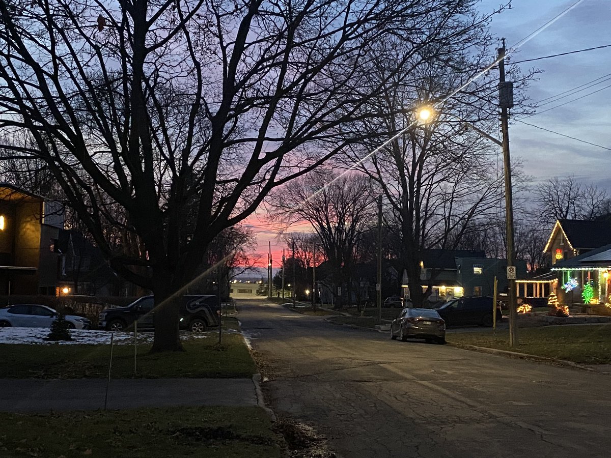 msOBlearning's tweet image. Friday evening mid December