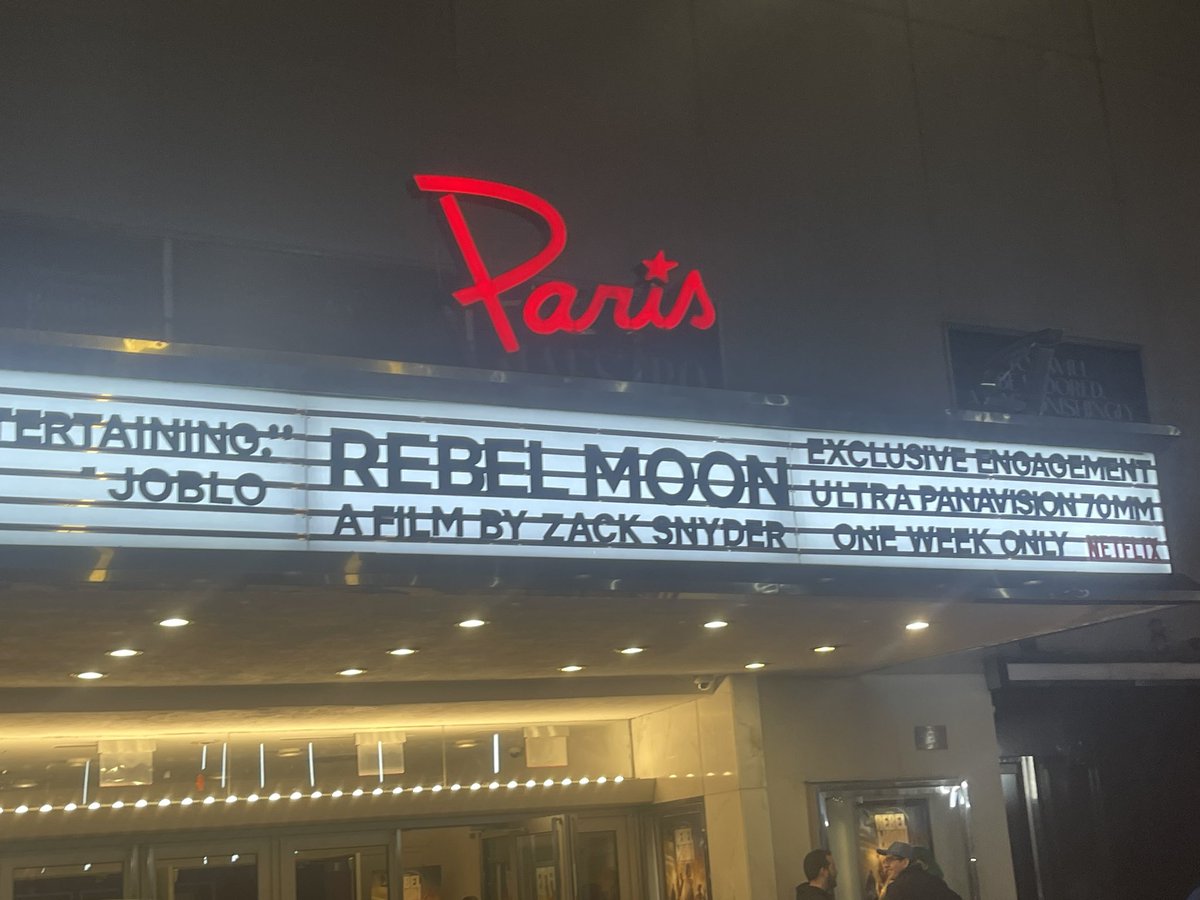 The day has arrived! #rebelmoon #ILoveZackSnyderMovies