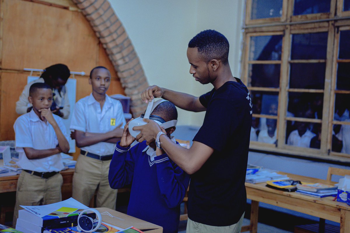 InfiniteWorldVR's tweet photo. 🌍 Embarked on a journey of resilience in Rubavu, Rwanda! 🚀 Witness the transformative power of education and technology at Petit Seminaire de Nyundo. 📖🔮 #RubavuRevival #VRAdventures #EmpowerThroughInnovation #DocumentaryTeaser https://t.co/93nQJJAxq1