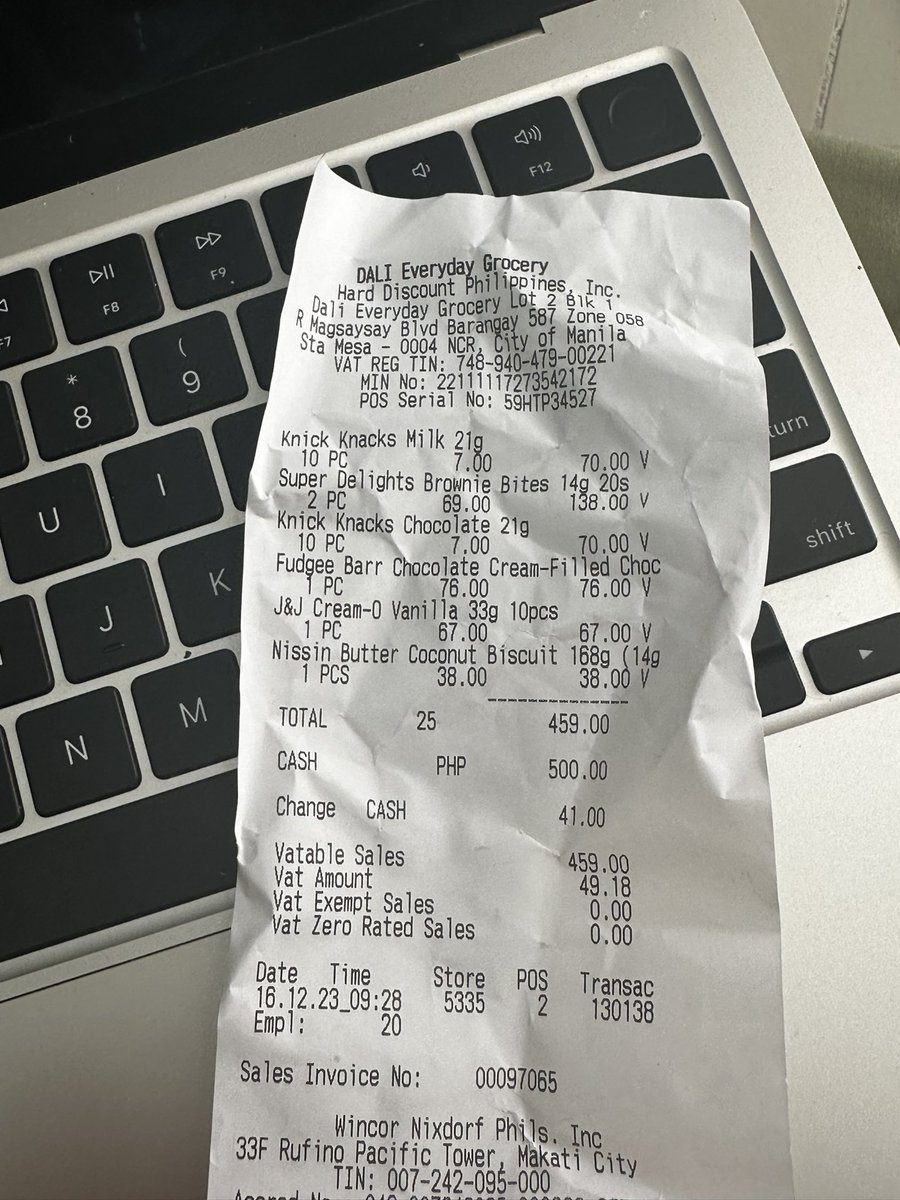 jslsprogram's tweet image. #jslsprogramproofs: Christmas Drive 2023

Ito po yung mga napamili kanina + total expenses + receipt

Salamat sa pagiging Santa Claus niyo sa maga bata. Truly, the spirit of giving is never lost! Advance merry christmas to everyone!