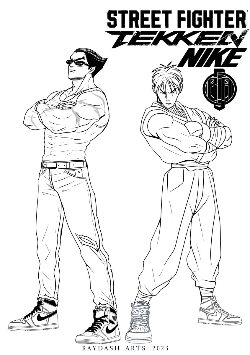 Drip Check.
None of you can rock these shoes on a fight.
2 of the most iconic sneaker heads in fighting game.
#streetfighter #tekken #kazuyamishima #guy #finalfight #nike #airjordans #raydasharts