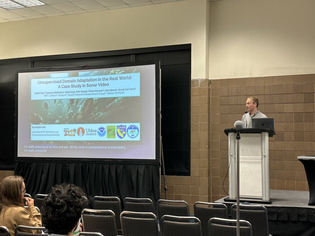 Suzanne Stathatos (@suzstathatos) on Twitter photo We had a ⚡️ round of talks on spotlight papers in each of our 4 sub-areas: promises, pitfalls, theory, and deployment! 👏🏻 to all of our spotlight speakers Henry Herzog, <a href="/__justinkay/">Justin Kay</a>, Jing Wang, Emily Aiken
Read more on all of our papers here!
compsust.net/compsust-2023/ We had a ⚡️ round of talks on spotlight papers in each of our 4 sub-areas: promises, pitfalls, theory, and deployment! 👏🏻 to all of our spotlight speakers Henry Herzog, <a href="/__justinkay/">Justin Kay</a>, Jing Wang, Emily Aiken
Read more on all of our papers here!
compsust.net/compsust-2023/