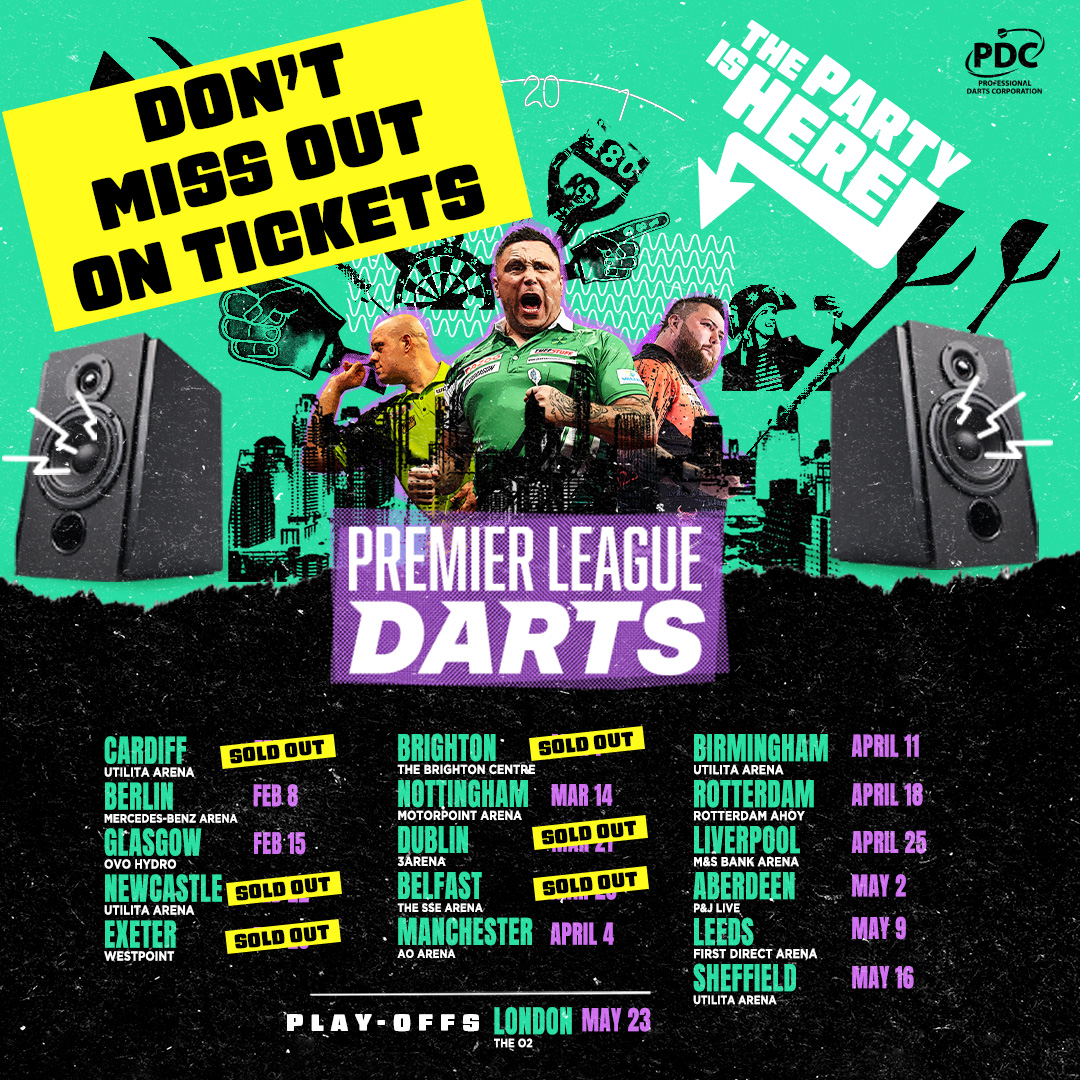 How To Watch Premier League Darts 2024 TV Schedule,, 48 OFF