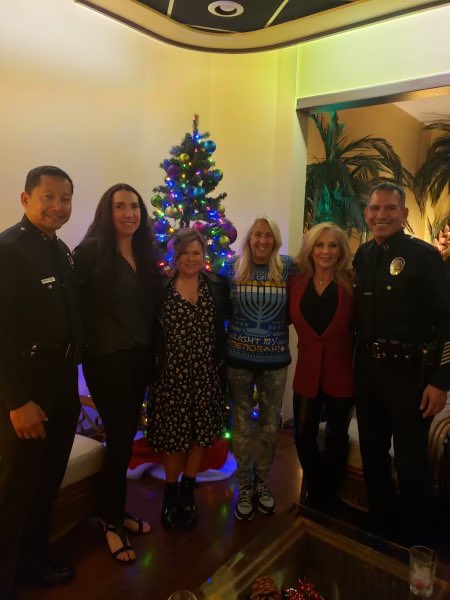 LAPD_Vargas's tweet photo. Mid Valley President Laura Helquist and I would like to thank everyone who attended our Mid Valley Community Police Council Holiday Party, and brought a toy for the Toys on Patrol program.

Thank you State Senator Caroline Menjivar &amp; Councilwoman Imelda Padilla for your support. https://t.co/iRMtAFalPq
