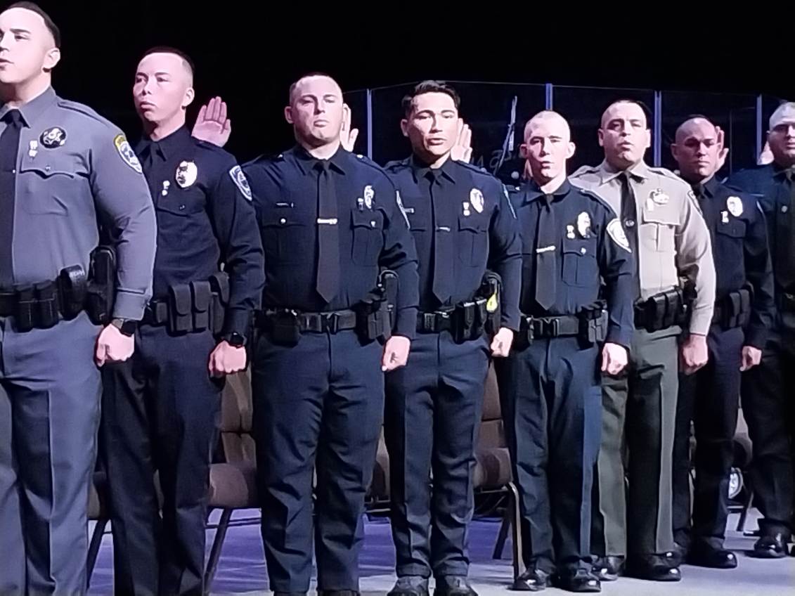 Congratulations to WALETA Class 33! Newly AZ POST certified Police Officer Cesar Landeros will continue his journey and begin field training with the Yuma Police Department. We wish the graduates of Class 33 the best of luck!