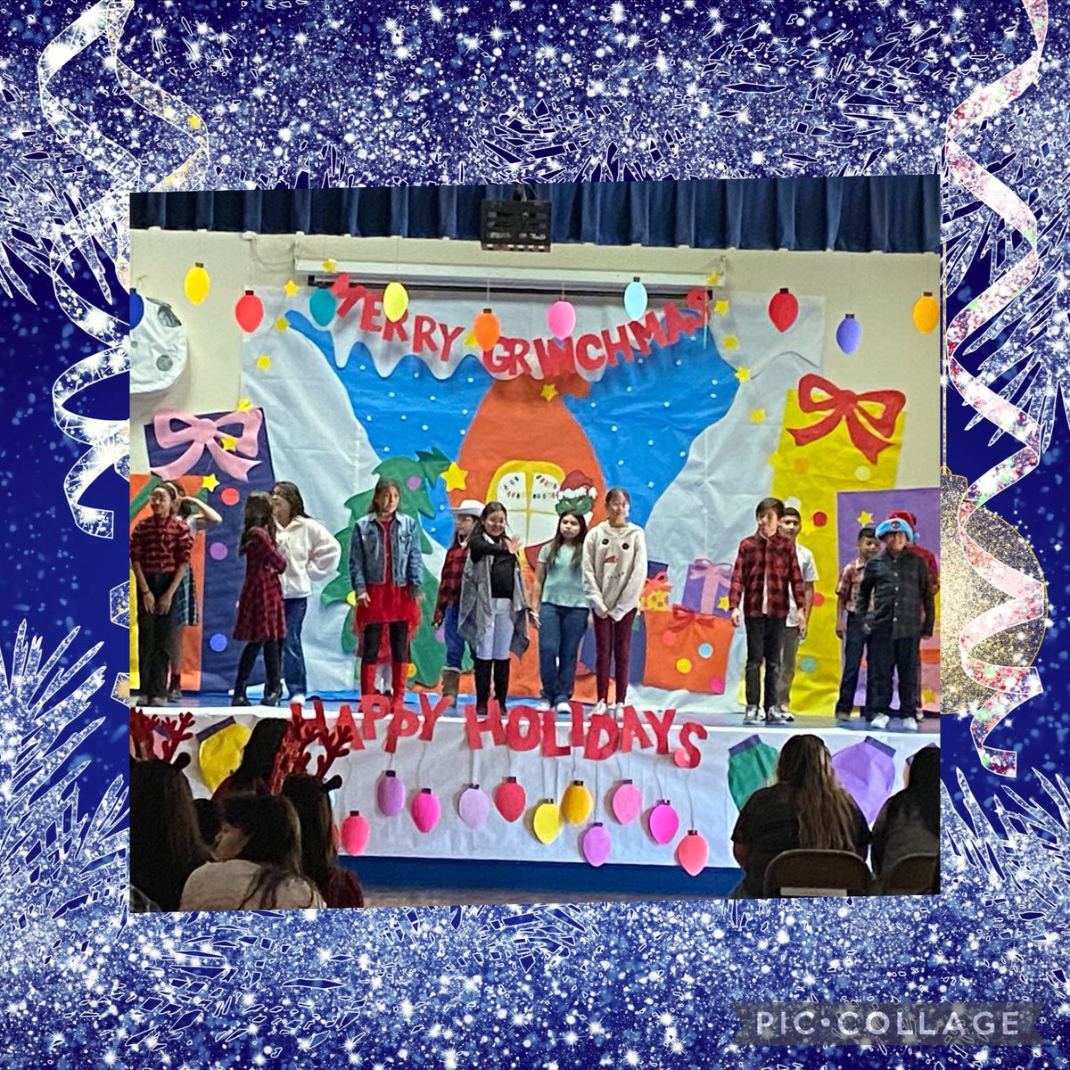 PatriciaTMagal1's tweet photo. The best thing about memories… is making them! 🥰 #PBIS🎬☕️ #ChristmasProgram🎶 #HolidaySockExchange🧦🎁 @AlarconElem #SEISDPeoplePassionPurpose https://t.co/STAe7SKKBj