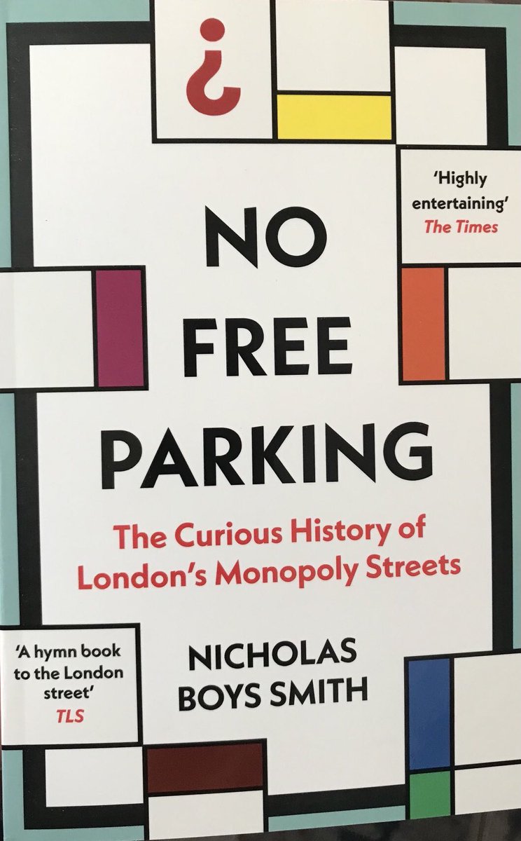 Need a last minute Christmas present ? Why not pick up a quick copy of my “highly entertaining” “hymn book to the London street” #NoFreeParking - a history of London’s Monopoly Streets. Now in paperback ! amazon.co.uk/gp/aw/d/178946…