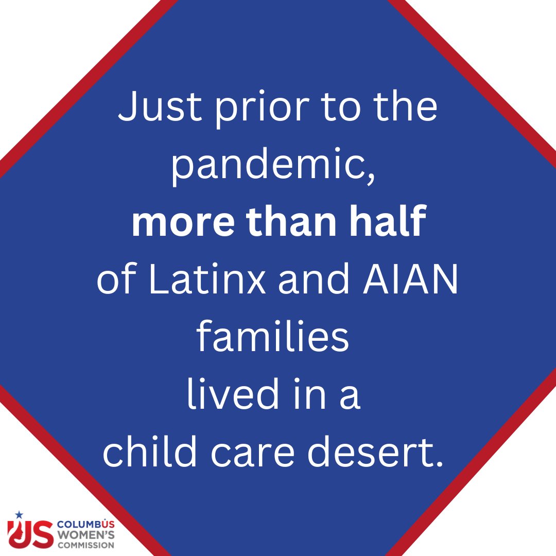 Women of color are continuing to be affected disproportionately by inaccessible and unaffordable childcare. Read more about this ongoing issue here ➡ tinyurl.com/37r34m3w