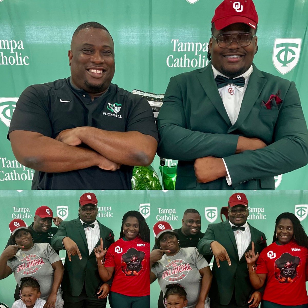 Jeris McIntyre (@jerismcintyre) on Twitter photo Tampa Catholic High School <a href="/TC_Football/">Tampa Catholic Football 🏈⚔️</a> 4 ⭐️ Offensive Lineman Eddy Pierre-Louis <a href="/eddypierreloui5/">Eddy Pierre- Louis</a> Commits to the ⭕️klahoma Sooners <a href="/OU_Football/">Oklahoma Football</a> ‼️ #BoomerSooner Tampa Catholic High School <a href="/TC_Football/">Tampa Catholic Football 🏈⚔️</a> 4 ⭐️ Offensive Lineman Eddy Pierre-Louis <a href="/eddypierreloui5/">Eddy Pierre- Louis</a> Commits to the ⭕️klahoma Sooners <a href="/OU_Football/">Oklahoma Football</a> ‼️ #BoomerSooner