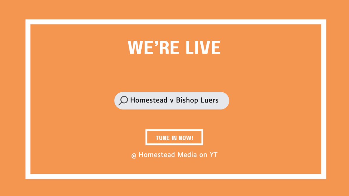 WE'RE LIVE 
Girls Basketball: Homestead v Bishop Luers
Make sure to TUNE IN @ HomesteadMedia on YT!