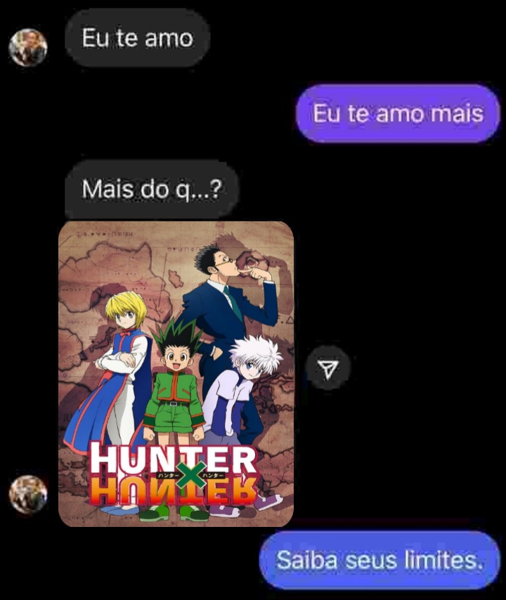 Hunter x Hunter já saiu do hiato? on X: NÃO É POSSÍVEL  KKKKKKKKKKKKKKKKKKKKKKKKKKKKKKKKKKKKKKKKKKKKKKKKKKKKKKKKKKKKKKKKKKKKKKKKKKKKKKKKK   / X