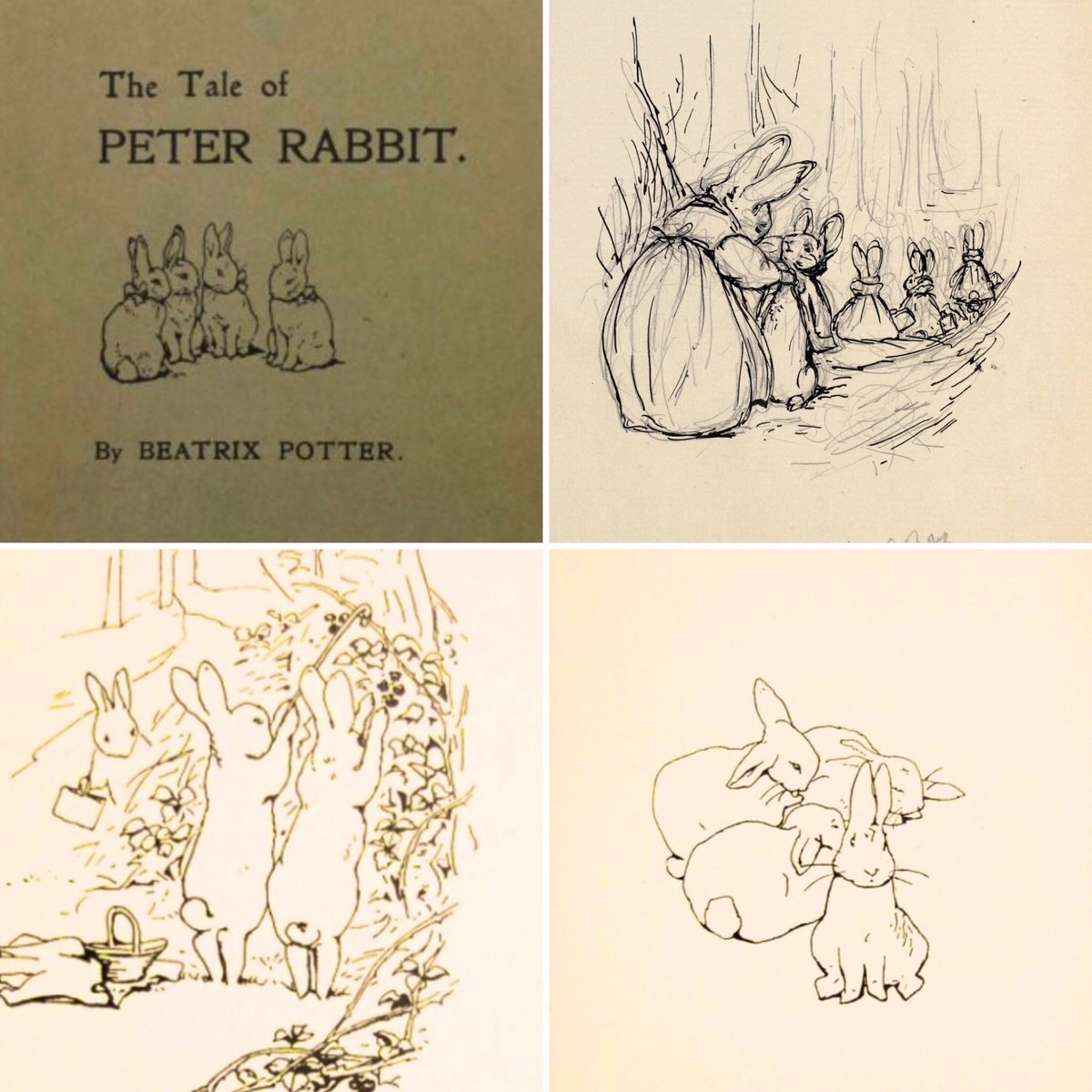 The first edition of The Tale of Peter Rabbit was published privately on 16th Dec 1901, when #BeatrixPotter had 250 copies printed as #Christmas gifts for her family & friends. Sir Arthur Conan Doyle was given a copy for his children. #BookWormSat #BookChatWeekly #OTD
