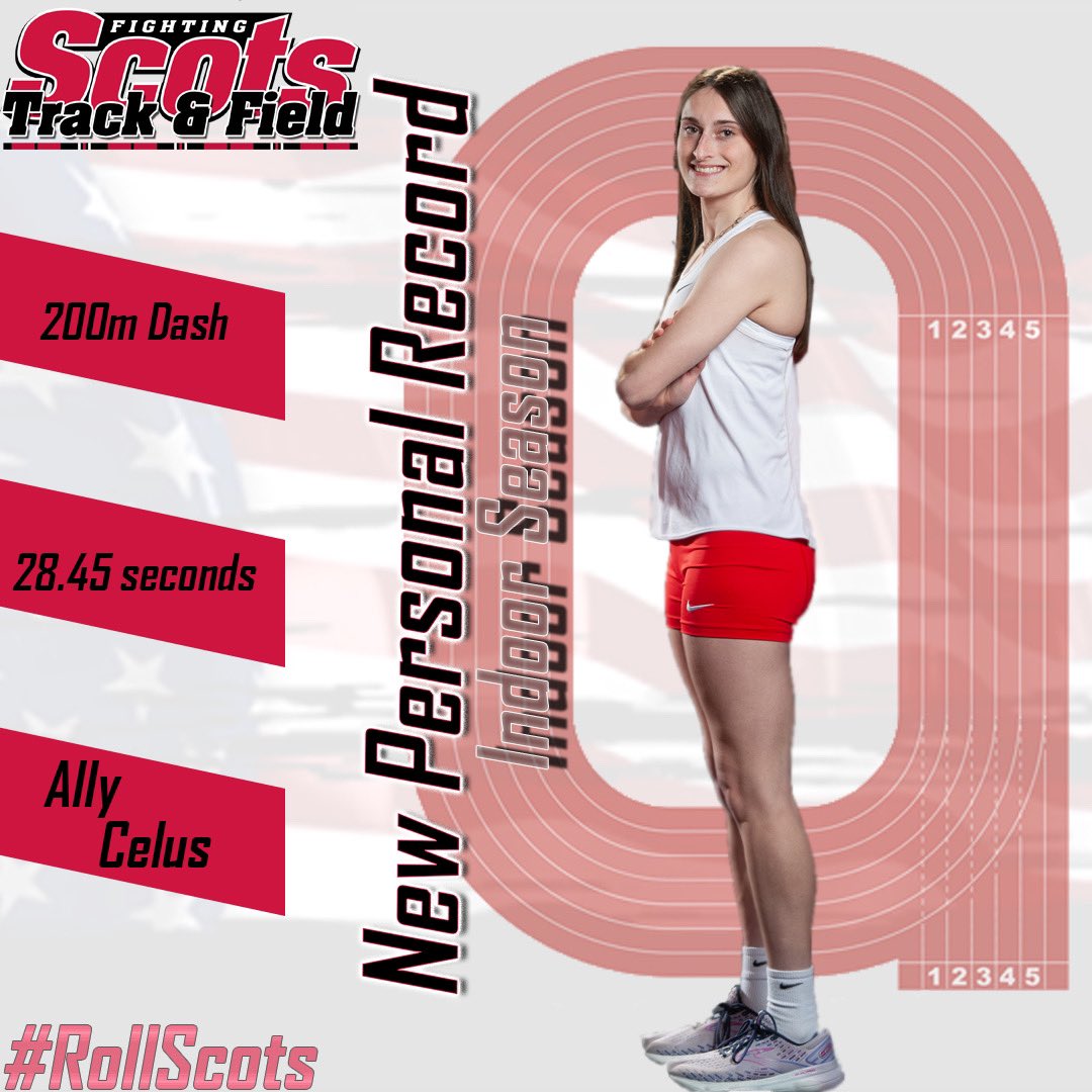 Our very first December meet was a lot of fun for all of us. We ended the day with 11 PR’s and many who experienced their very first collegiate track meet as a Figthing Scot! We are excited to get things going again in January! #RollScots Congrats to these women!