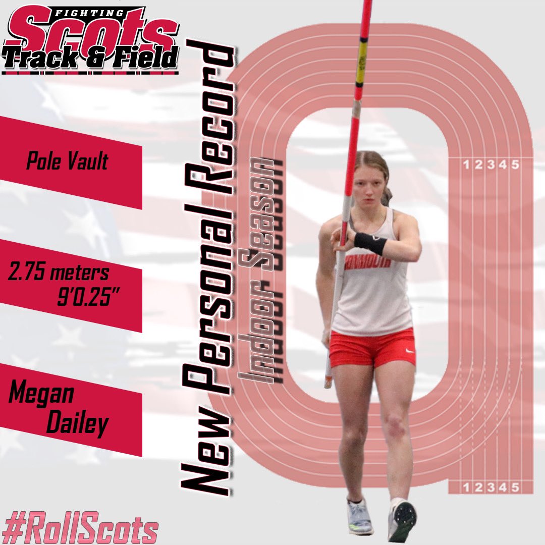 Our very first December meet was a lot of fun for all of us. We ended the day with 11 PR’s and many who experienced their very first collegiate track meet as a Figthing Scot! We are excited to get things going again in January! #RollScots Congrats to these women!
