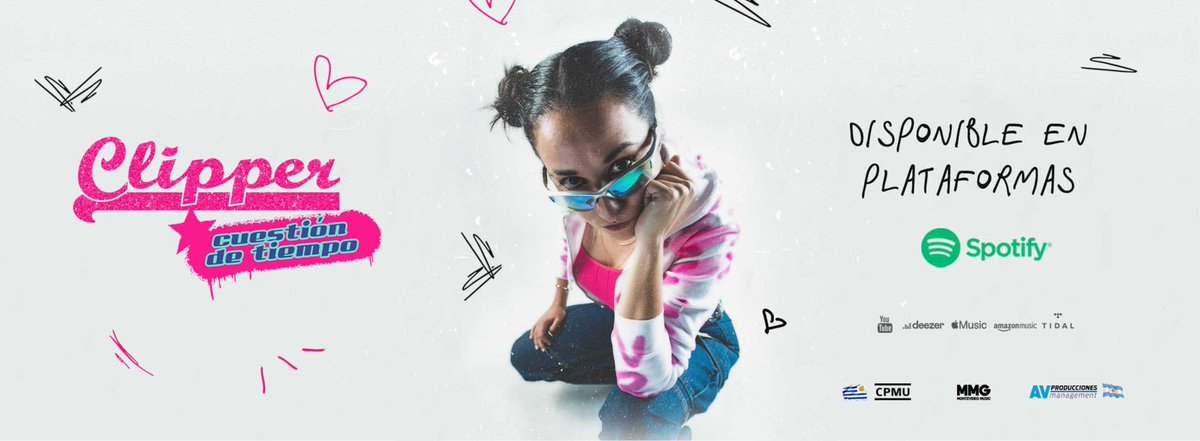 📢Cuestión de Tiempo el disco de @clipper.jta en todas las plaformas digitales!!!

Luego de haber sido lanzado en formato físico en agosto y ser presentado en vivo en Magnolio Sala en noviembre, ahora podemos disfrutar del último disco de Clipper en todos los ámbitos digitales.