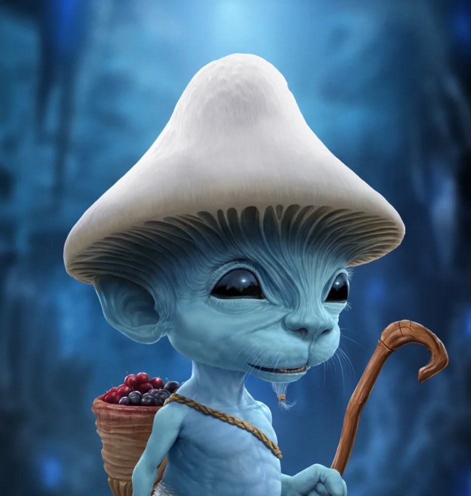 My first 4 have been revealed!  #SmurfCat #HeIsReal #nft 
INCREDIBLE artwork <a href="/NateHallinan/">Nate Hallinan</a> h/t @flipdrago <a href="/smurfcateth/">Real Smurf Cat (SMURFCAT)</a> #pfp #art