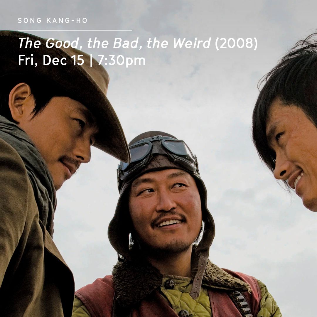 Screening THE GOOD, THE BAD, THE WEIRD (놈놈놈) (2008) in 35mm A ray of Sergio Leone shines through Kim Jee-woon’s spaghetti Western, THE GOOD, THE BAD, THE WEIRD, but with a twist of irresistible “weirdness,” witty sensation, and stunning visual and sound elements.