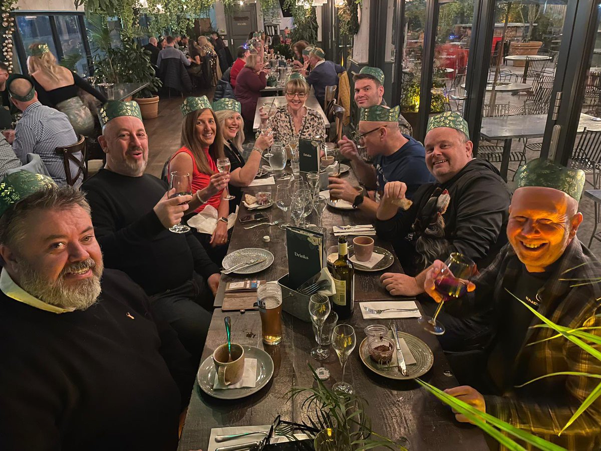 Lovely afternoon @thebotanistuk Cardiff celebrating the hard work the staff have put in this year #TeamWorkMakesTheDreamWork