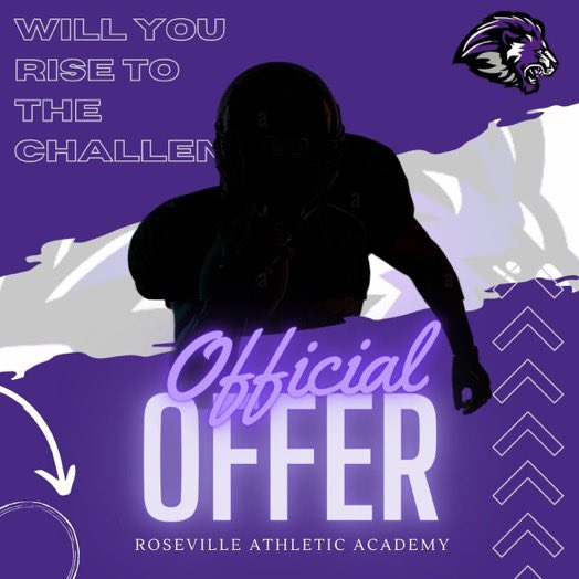 Blesse to receive my 2nd offer from Roseville Academy!!! <a href="/Rosevillelions1/">Roseville University</a> 
<a href="/LCHSRedDevilFB/">LCHS Red Devil Football</a> <a href="/CoachT_Walker/">Trent Walker</a> <a href="/NxTLevelDevils/">Recruit the Red Devils</a>