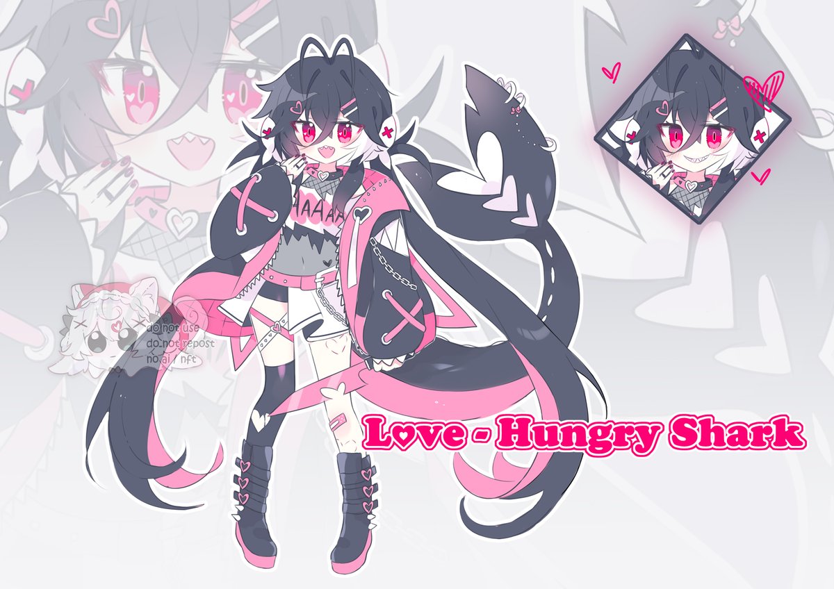 Adoptable Yandere Shark Girl 🩷🔪
SB : 5⃣0⃣ €
Bid and Info in comments~
#adoptable #adopt #adoptauction