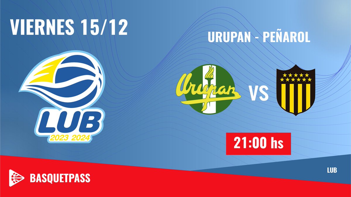 basquetpass_uy's tweet image. 🤩 Gran propuesta en el viernes de @LUB_Uy por #basquetpass 

💻 Suscribite y seguí el partido en vivo por basquetpass.tv