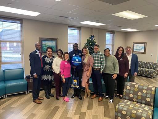 Yesterday I was honored as an “In the Blue” employee for the Harrison County Campus. I never thought doing what enjoy would have brought me this recognition. Thank you my leadership for the recognition and for the encouragement you all give. 

#GOBIG #GOGULFCOAST